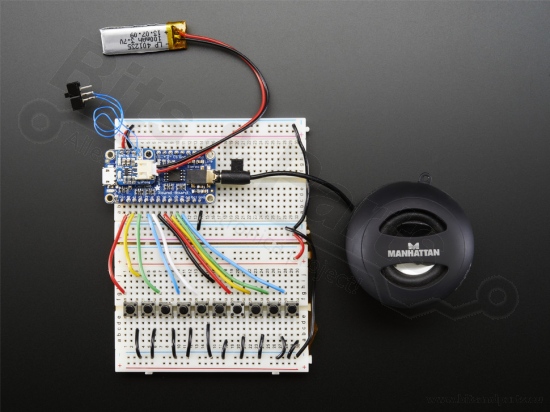 Audio FX Sound Board - WAV/OGG Trigger 2MB Flash - Adafruit 2133